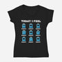 I Feel Hungry-Womens-V-Neck-Tee-retrodivision