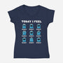 I Feel Hungry-Womens-V-Neck-Tee-retrodivision