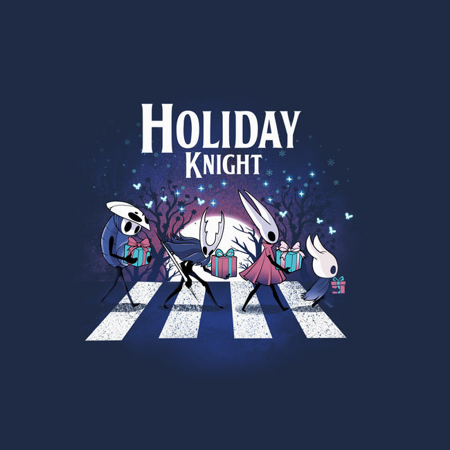 Holiday Knight-Womens-V-Neck-Tee-dandingeroz