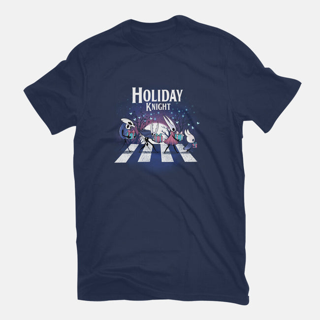 Holiday Knight-Womens-Fitted-Tee-dandingeroz