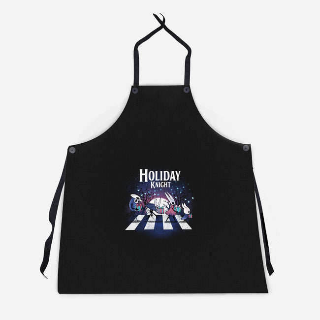 Holiday Knight-Unisex-Kitchen-Apron-dandingeroz