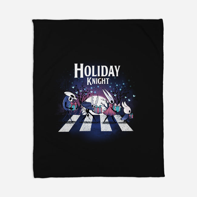 Holiday Knight-None-Fleece-Blanket-dandingeroz