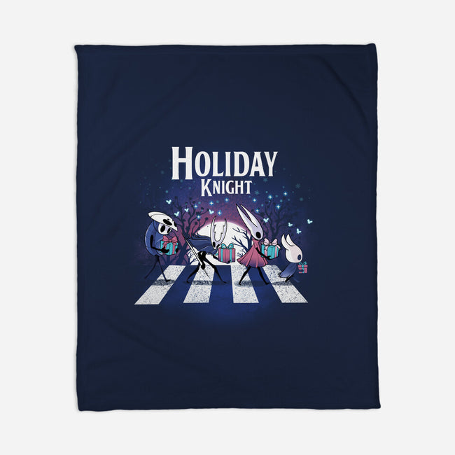 Holiday Knight-None-Fleece-Blanket-dandingeroz