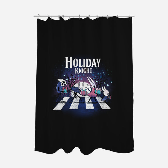 Holiday Knight-None-Polyester-Shower Curtain-dandingeroz