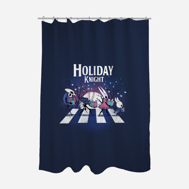 Holiday Knight-None-Polyester-Shower Curtain-dandingeroz