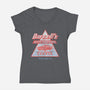 Darnell's Auto Wrecking-Womens-V-Neck-Tee-Arinesart
