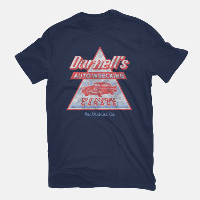 Darnell's Auto Wrecking-Womens-Fitted-Tee-Arinesart