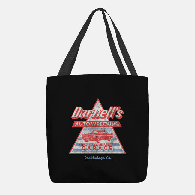 Darnell's Auto Wrecking-None-Basic Tote-Bag-Arinesart