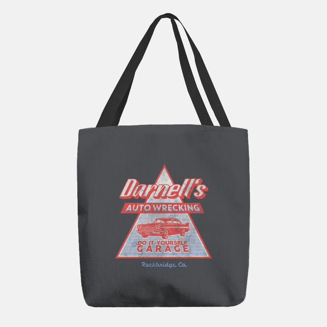 Darnell's Auto Wrecking-None-Basic Tote-Bag-Arinesart