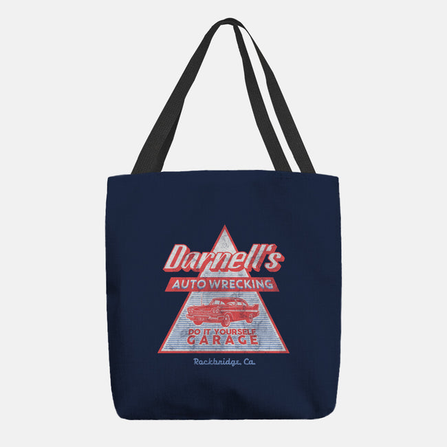 Darnell's Auto Wrecking-None-Basic Tote-Bag-Arinesart