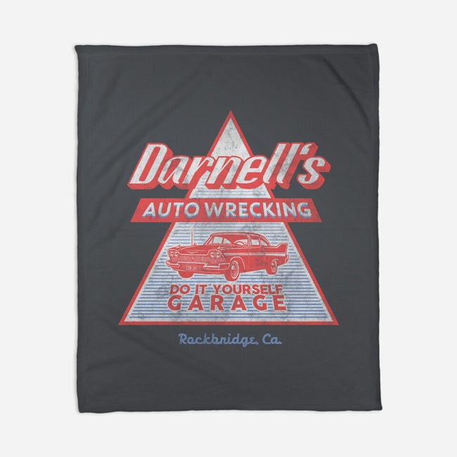 Darnell's Auto Wrecking-None-Fleece-Blanket-Arinesart