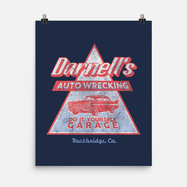 Darnell's Auto Wrecking-None-Matte-Poster-Arinesart
