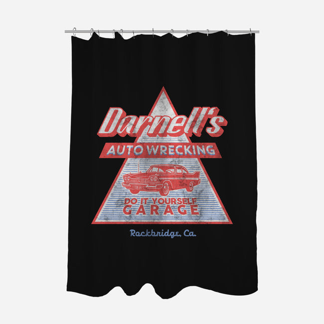 Darnell's Auto Wrecking-None-Polyester-Shower Curtain-Arinesart