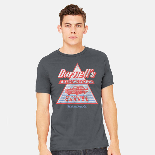 Darnell's Auto Wrecking-Mens-Heavyweight-Tee-Arinesart