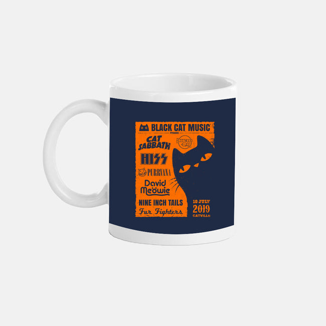 Black Cat Music Festival-None-Mug-Drinkware-drbutler