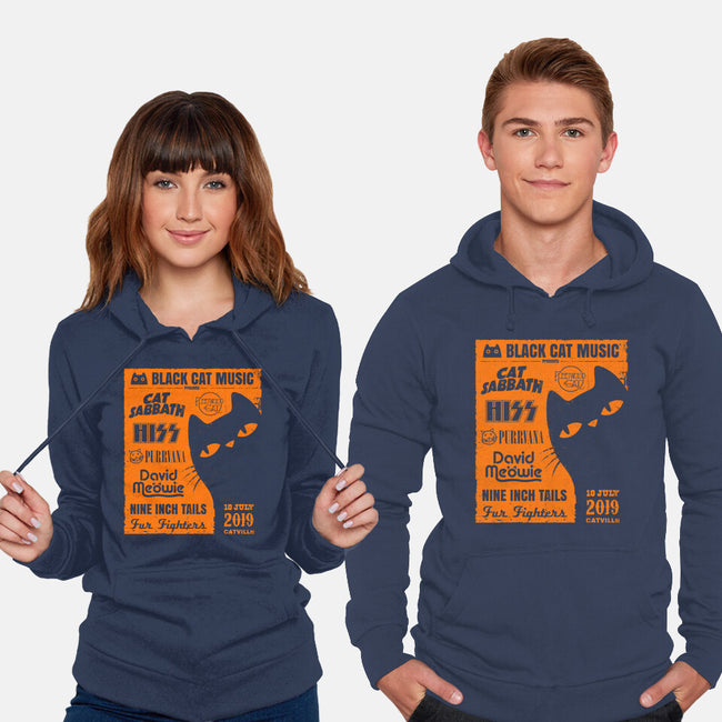 Black Cat Music Festival-Unisex-Pullover-Sweatshirt-drbutler