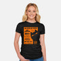 Black Cat Music Festival-Womens-Fitted-Tee-drbutler