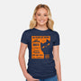 Black Cat Music Festival-Womens-Fitted-Tee-drbutler