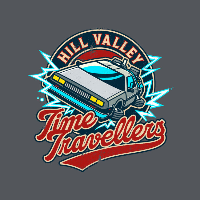 Hill Valley Time Travellers-None-Glossy-Sticker-drbutler