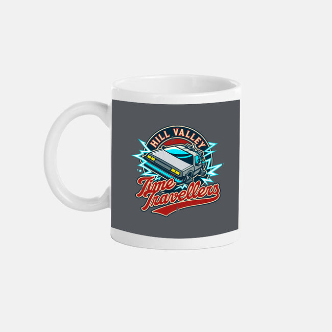 Hill Valley Time Travellers-None-Mug-Drinkware-drbutler