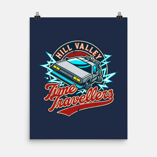 Hill Valley Time Travellers-None-Matte-Poster-drbutler