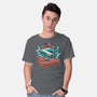 Hill Valley Time Travellers-Mens-Basic-Tee-drbutler