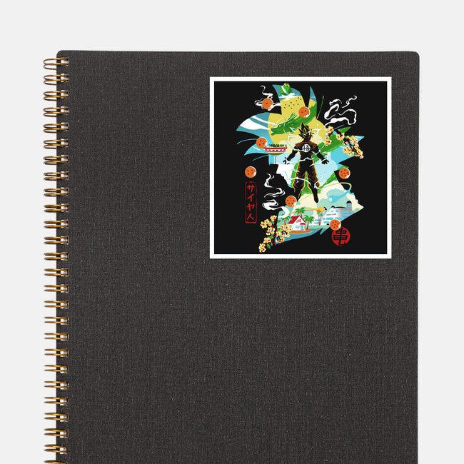 Soul Of The Saiyan-None-Glossy-Sticker-Arinesart