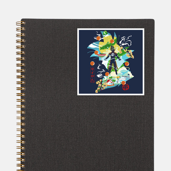 Soul Of The Saiyan-None-Glossy-Sticker-Arinesart