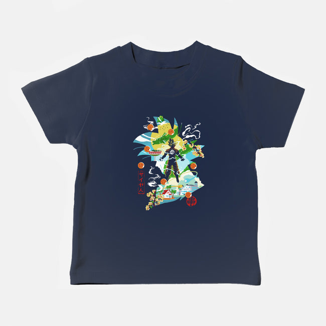 Soul Of The Saiyan-Baby-Basic-Tee-Arinesart