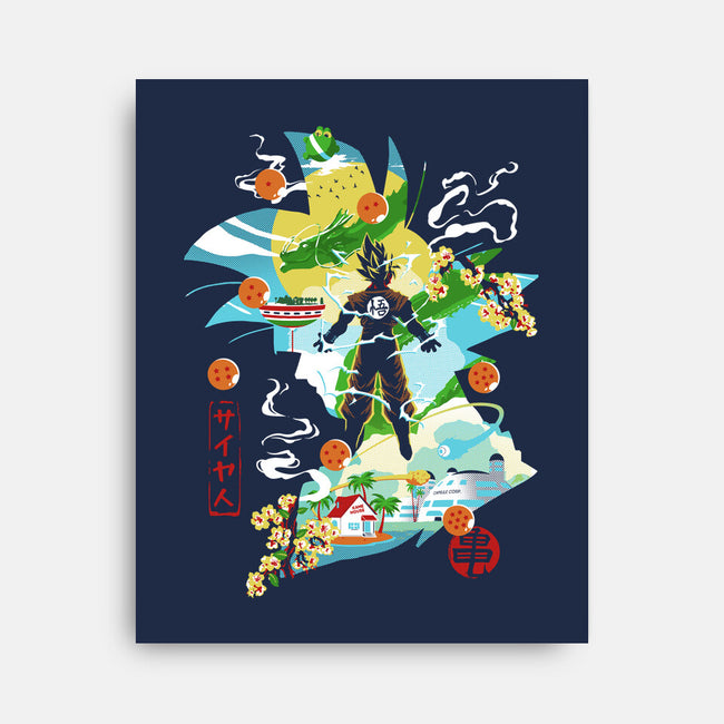 Soul Of The Saiyan-None-Stretched-Canvas-Arinesart