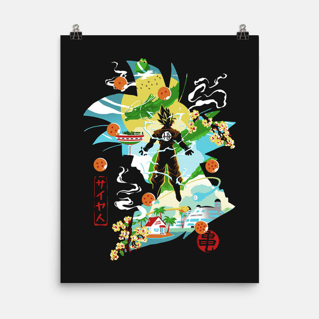 Soul Of The Saiyan-None-Matte-Poster-Arinesart