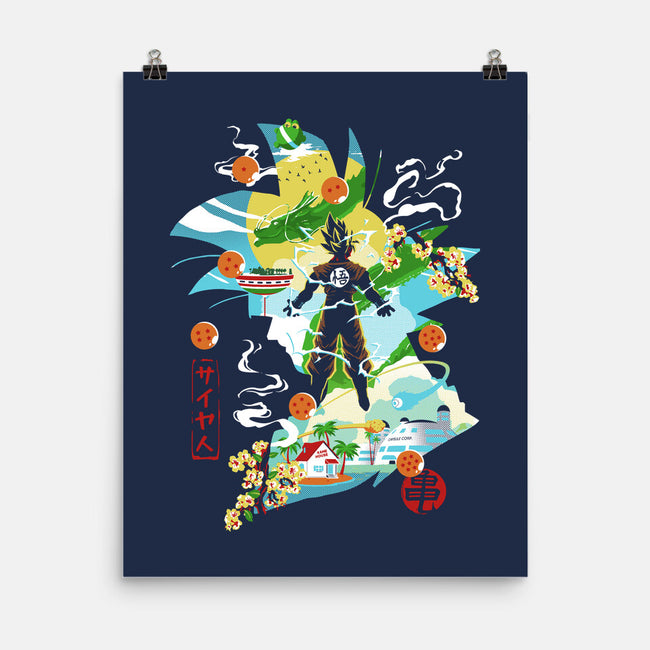 Soul Of The Saiyan-None-Matte-Poster-Arinesart