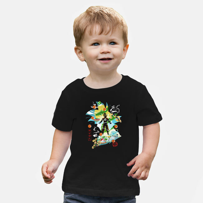 Soul Of The Saiyan-Baby-Basic-Tee-Arinesart