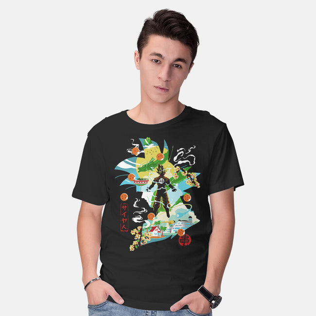 Soul Of The Saiyan-Mens-Basic-Tee-Arinesart