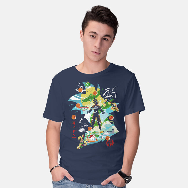 Soul Of The Saiyan-Mens-Basic-Tee-Arinesart