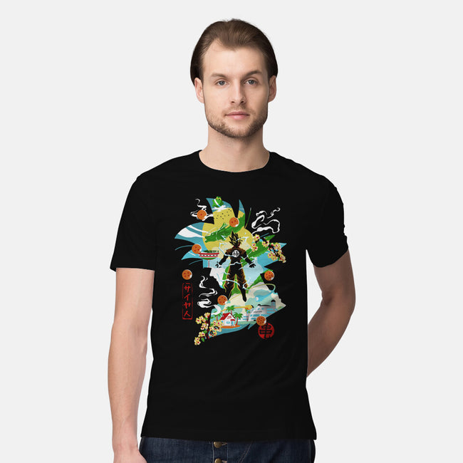 Soul Of The Saiyan-Mens-Premium-Tee-Arinesart