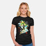 Soul Of The Saiyan-Womens-Fitted-Tee-Arinesart