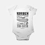 Korben Garage-Baby-Basic-Onesie-Arinesart