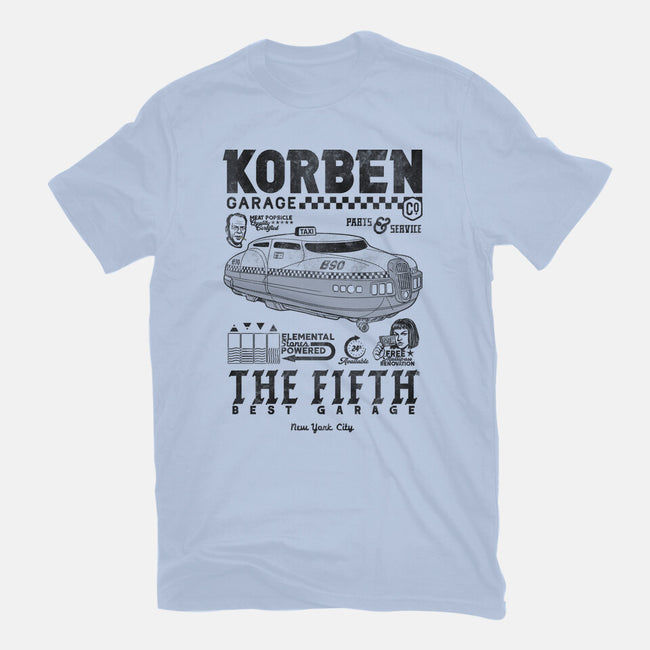 Korben Garage-Womens-Fitted-Tee-Arinesart