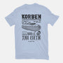 Korben Garage-Womens-Fitted-Tee-Arinesart