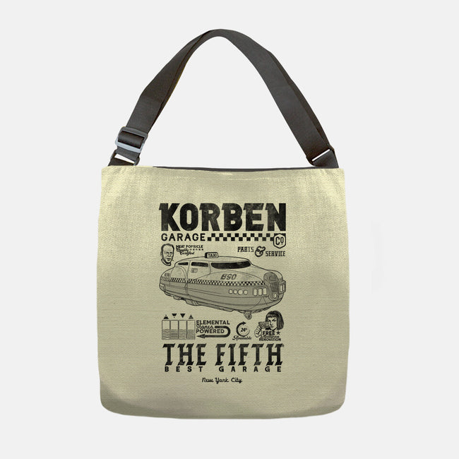 Korben Garage-None-Adjustable Tote-Bag-Arinesart