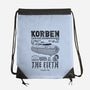 Korben Garage-None-Drawstring-Bag-Arinesart