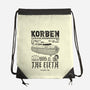 Korben Garage-None-Drawstring-Bag-Arinesart