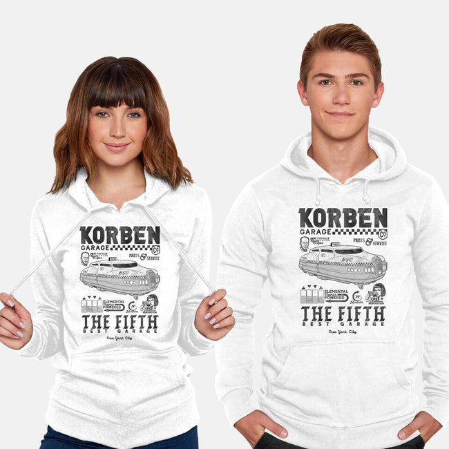 Korben Garage-Unisex-Pullover-Sweatshirt-Arinesart