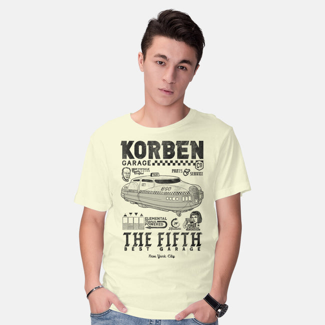 Korben Garage-Mens-Basic-Tee-Arinesart