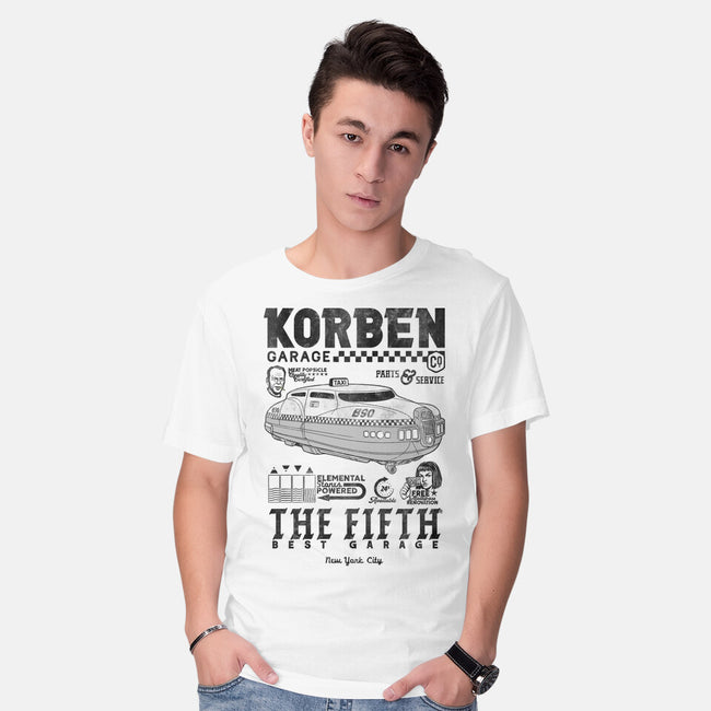 Korben Garage-Mens-Basic-Tee-Arinesart