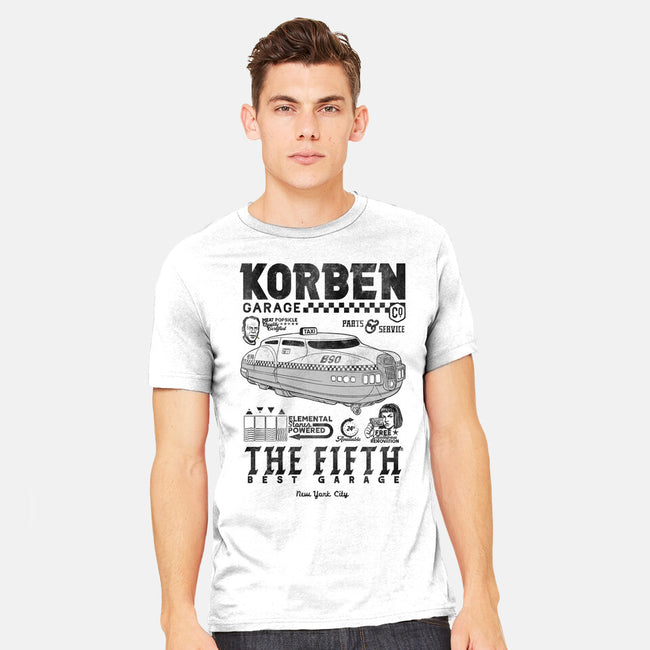 Korben Garage-Mens-Heavyweight-Tee-Arinesart