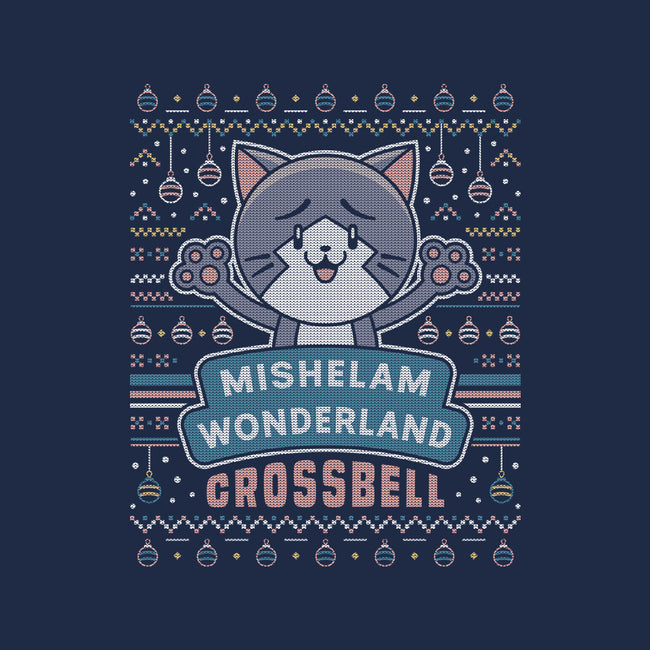 Mishelam Wonderland Ugly Sweater-Womens-Fitted-Tee-LAGELANTEE