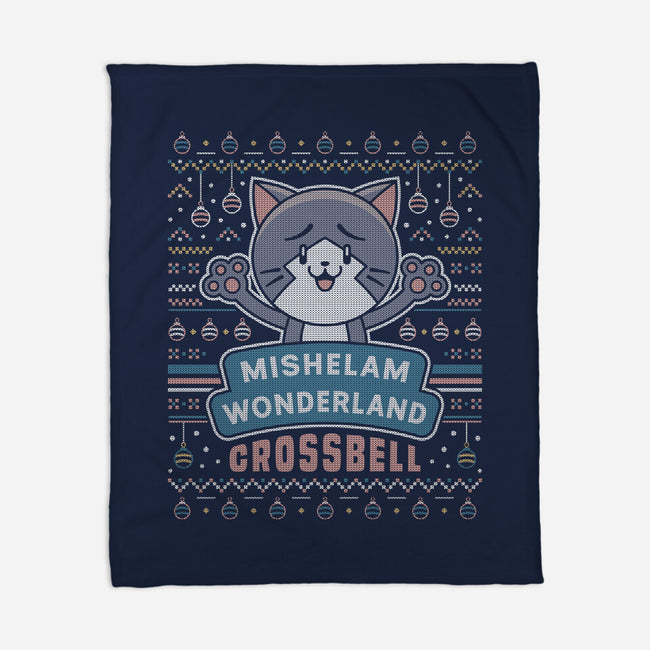 Mishelam Wonderland Ugly Sweater-None-Fleece-Blanket-LAGELANTEE