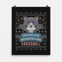 Mishelam Wonderland Ugly Sweater-None-Matte-Poster-LAGELANTEE